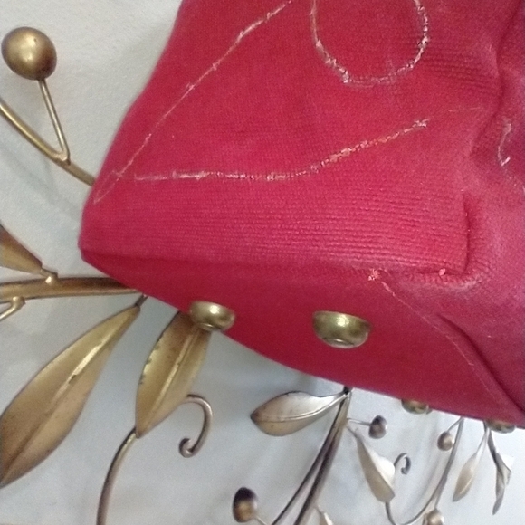 HAND PAINTED CANVAS BAG - Picture 11 of 12